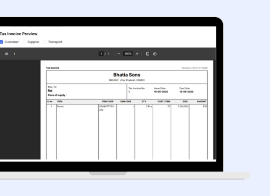 PDF Export